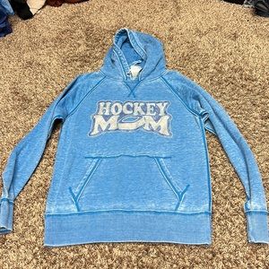 Womens hockey mom sweatshirt